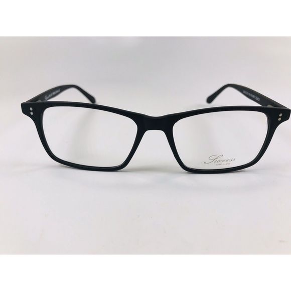 New Designer Inspired SUCCESS SS-103 Matte Black Eyeglasses 51mm with Case main image 6